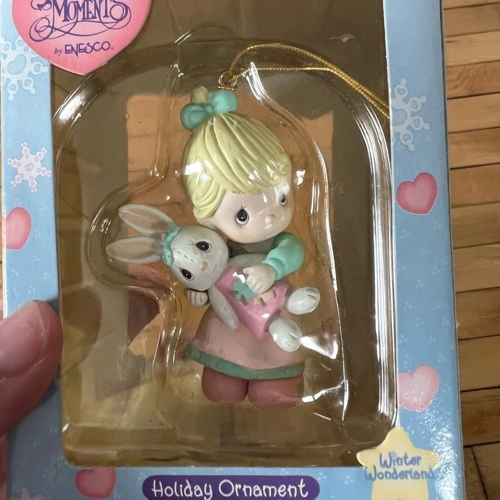Precious Moments‎ Winter Wonderland Christmas Ornament vintage 1997